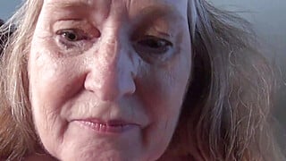 Grandmother AuntJudys - Your Busty 61yo Stepmom Maggie Gives You A Handjob... Big Boobs Porn Video