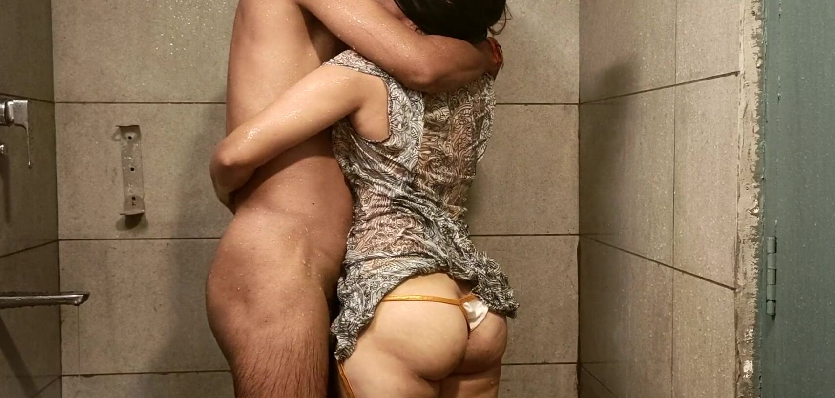 Indian hot desi marathi wife got fucked while taking shower in bathroom - XXX Video