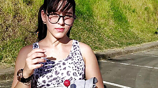 Beautiful young Colombian woman dreams that she is fucked by her boyfriend's... Big Boobs Porn Video