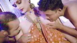 Big Boobs Milf having kamasutra style threesome hardcore sex with her two big... Big Boobs Porn Video