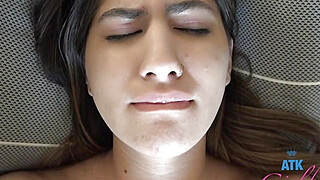 Natural boobs Latina Veronica Vella spreads legs to be fucked good Big Boobs Porn Video