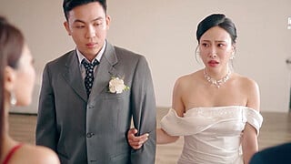 ModelMedia Asia - Soon-to-be-married slutty wife engages in wife-swapping sex... Big Boobs Porn Video