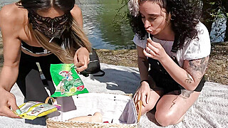 Hot Sluts playing pussy - Orgy Beach Big Boobs Porn Video