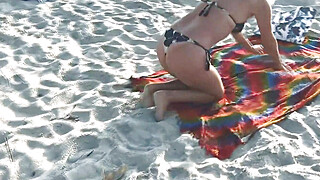 Stranger Anally Abuses Milf Right on the Beach Big Boobs Porn Video