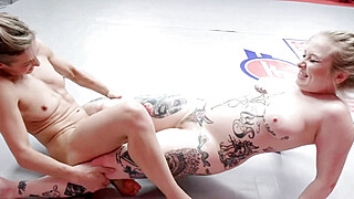 Kaiia Eve vs Lora Cross - Lora Looks To Contnue Her Dominance Big Boobs Porn Video