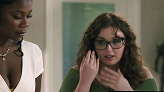 ADULT TIME - Femdoms Emma Rose and Hazel Grace Dominate Lauren Phillips With... Big Boobs Porn Video