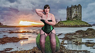 Granny Highlander: Dildo Fucking Eternal - There Can Be Only One! Big Boobs Porn Video