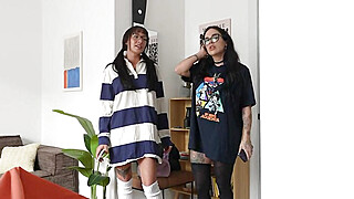 He Wasn't Supposed To Be Home... Big Boobs Porn Video