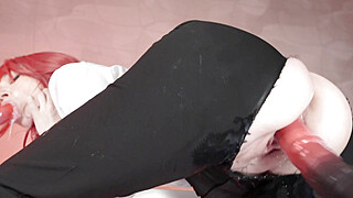 Live Dildo-Show of the morning... Big Boobs Porn Video