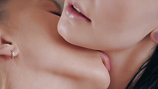 Two Best Girlfriends Amelia Riven and Ivi Rein having Romantic Sex Porn Video