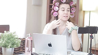 My fans are asking me to FUCK A PLUMBER Big Boobs Porn Video