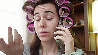 My fans are asking me to FUCK A PLUMBER Big Boobs Porn Video