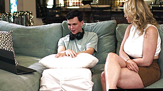 MOMMY'S BOY - Busty MILF Rachael Cavalli Is Turned On After Catching Sex... Big Boobs Porn Video