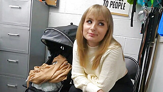 Big dick for dildo stealing hottie in the back office Big Boobs Porn Video