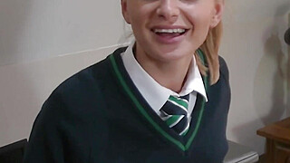 Ivana Sugar Taunts Teacher To Pound Her Ass In Classroom! Porn Video