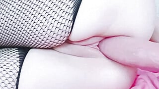 neighbor's teen creamy pussy moans loudly and cums hard, dreaming of riding... Big Boobs Porn Video