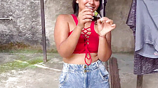 Isn't it fair that I give you money for coming, neighbor? Big Boobs Porn Video