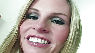 MILF swallows massive dick. Big Boobs Porn Video