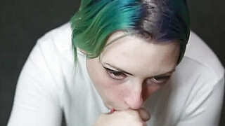 Dirty talks you with your cock in her mouth Big Boobs Porn Video