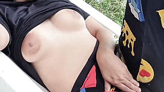 Watching Netflix with my stepsister but I couldn't help but put my penis in... Big Boobs Porn Video