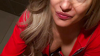 Hot sex with a stepmother in the manor's public toilet Amateur Milf Multiple... Big Boobs Porn Video