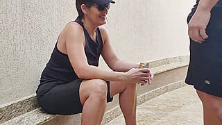 A macho dyke had to give up his pussy and suck dick for the first time... Big Boobs Porn Video