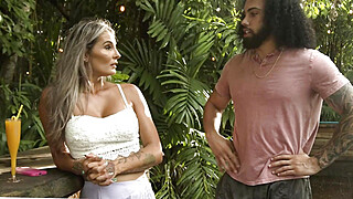 Busty Blonde Mandy Rhea Fucks Friend's Boyfriend's Big Black Cock On Vacation Big Boobs Porn Video