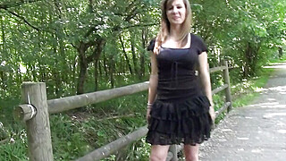 18 year Lucie does her first porn casting Big Boobs Porn Video