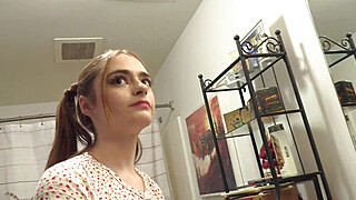 Naughty Nanny Reese Robbins can't up your wife! Porn Video