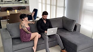 I Fuck My Friend's American Stepdad and It Ends with a Creampie - Luna... Porn Video