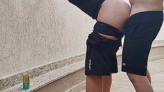 Lesbian girl lost a football bet, didn't pay and had to give it to her... Big Boobs Porn Video