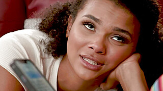 Naturally Stacked Brunette Seduces Hot Bestie Into Making A Sex Tape Together... Porn Video