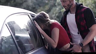 PURE TABOO Desperate Hitchhiker In Trouble Kristen Scott Seduces Escaped... Porn Video