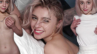 SHE'S A NYMPHO - Innocent Babe Loves Rough Sex Big Boobs Porn Video