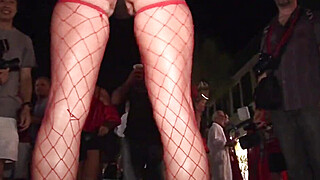 Key West Festival Called Fantasy Fest Swingers Naked Partying In The Streets Big Boobs Porn Video