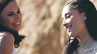 Lesbian teen having 3some with classmate Porn Video