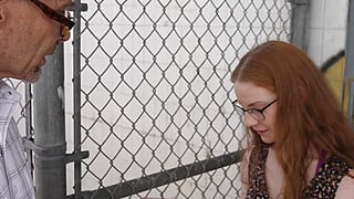 Hot Redhead With Nerdy Girl Glasses Fucks The Principa - Amy Quinn Porn Video