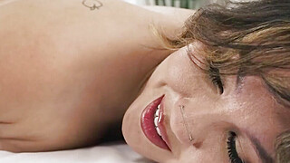 Ebony masseuse scissoring with curvy Asian client Big Boobs Porn Video