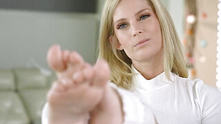 Deep throating blonde wants her foot and ass fucked Big Boobs Porn Video