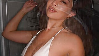 Big tits latina fucked bbc in the shower Big Boobs Porn Video