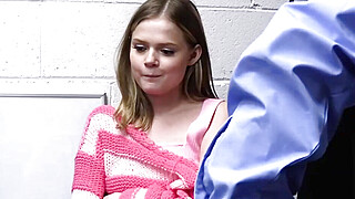 Petite blonde fuckd for stealing an influencer dildo Big Boobs Porn Video