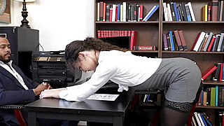 Im getting spanked by my boss ifo my bf Big Boobs Porn Video