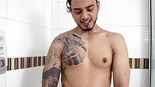 Intense Passionate Fuck in the Shower Big Boobs Porn Video