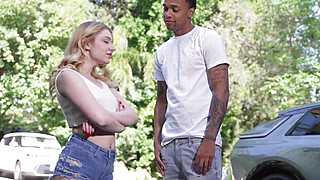 Girlfriend begs my bully for mercy while getting fucked Big Boobs Porn Video