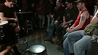Gia DiMarco Public Bar Gangbang Porn Video